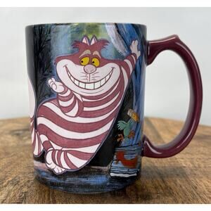 Disney Store Alice in Wonderland Cheshire Cat Painting Mug 2018 FAC-014182-18056
